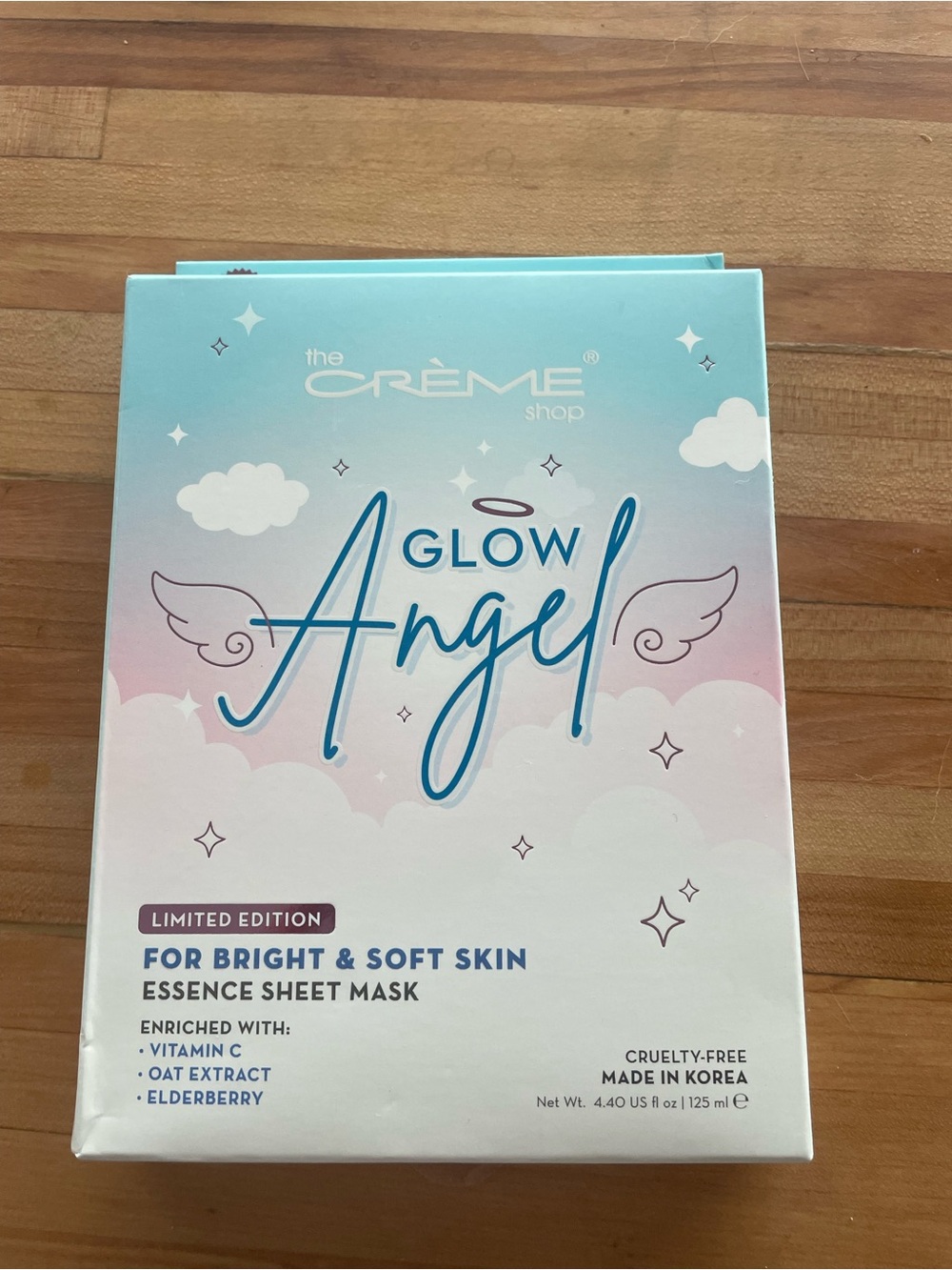 The Crème Shop - Glow Angel Essence Sheet Mask – Pink/Blue Limited Edition